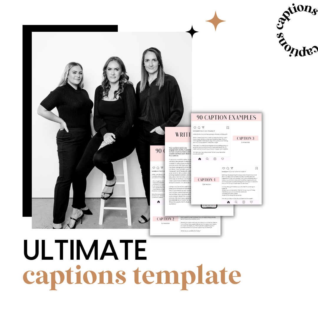 The Ultimate Caption Templates Maxx Marketing