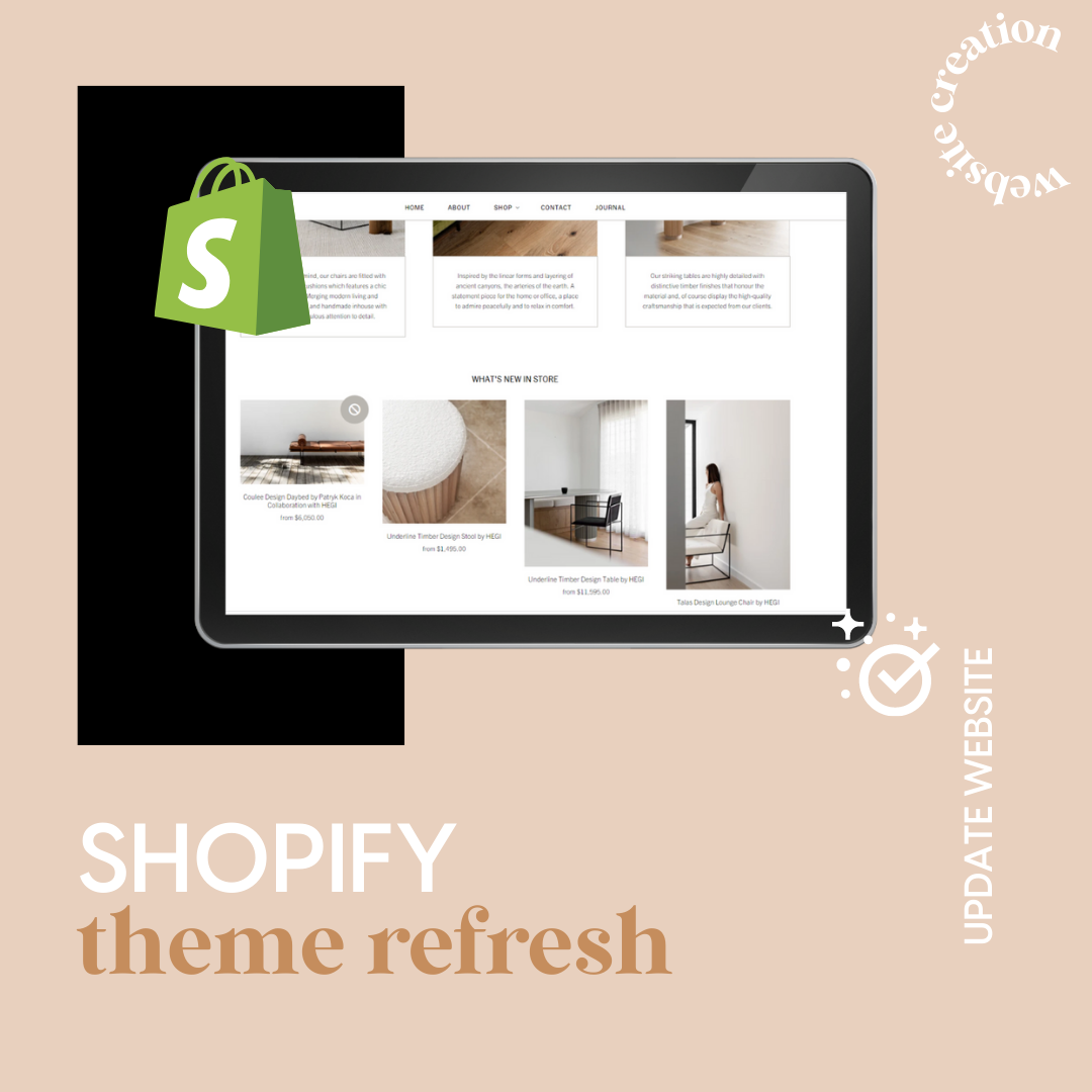 Shopify Theme Refresh